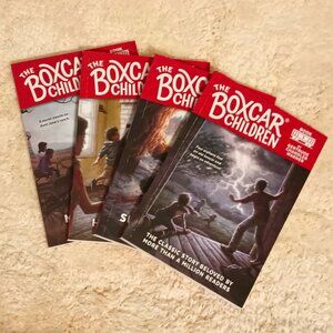 EUC ~ The Boxcar Children Mysteries Boxed Set Books #1 through #4
